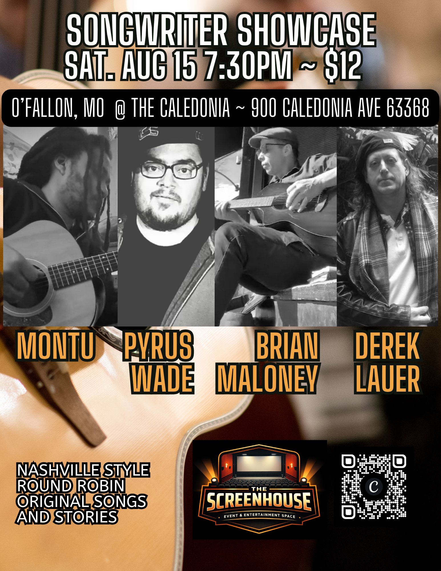 Songwriter Showcase poster